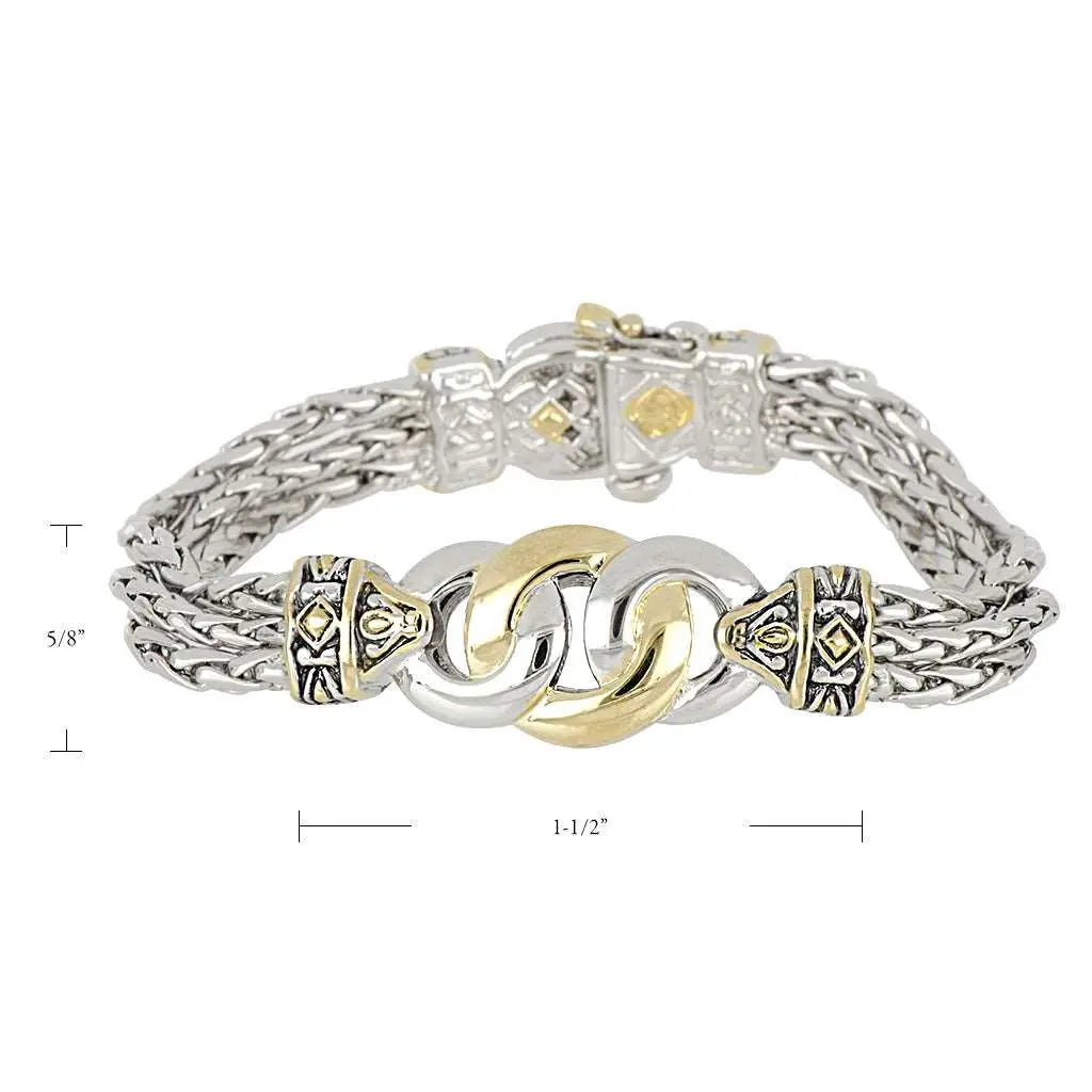 Antiqua Collection - Three Circle Bracelet John Medeiros Jewelry Collections