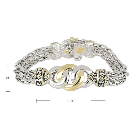 Antiqua Collection - Three Circle Bracelet John Medeiros Jewelry Collections