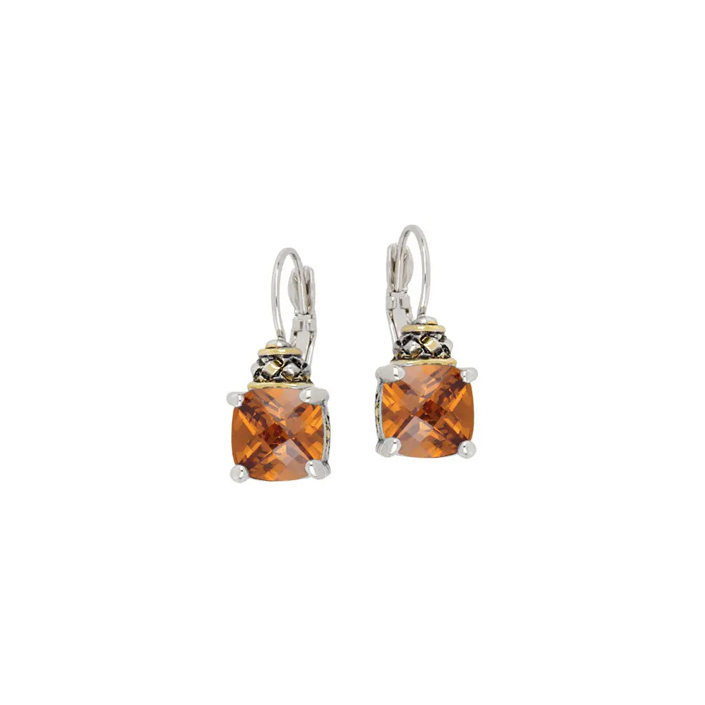 Anvil Collection - Square Cut French Wire Earrings John Medeiros Jewelry Collections