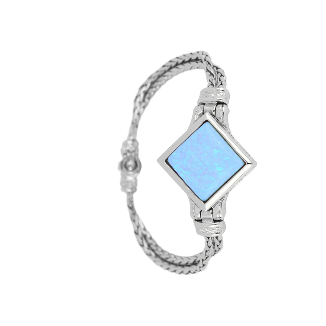 Opalas Do Mar Large Diamond-Shaped Stone Bracelet John Medeiros Jewelry Collections