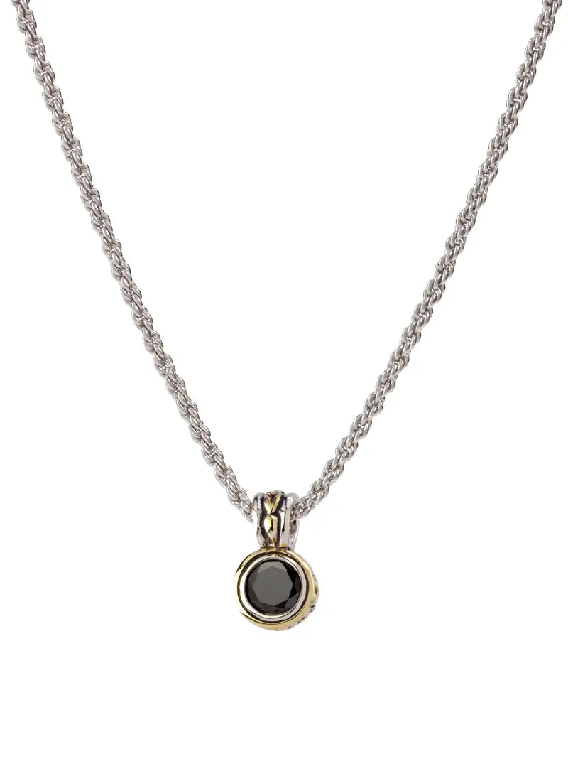 Beijos Collection - Bezel Set Pendant Necklace John Medeiros Jewelry Collections