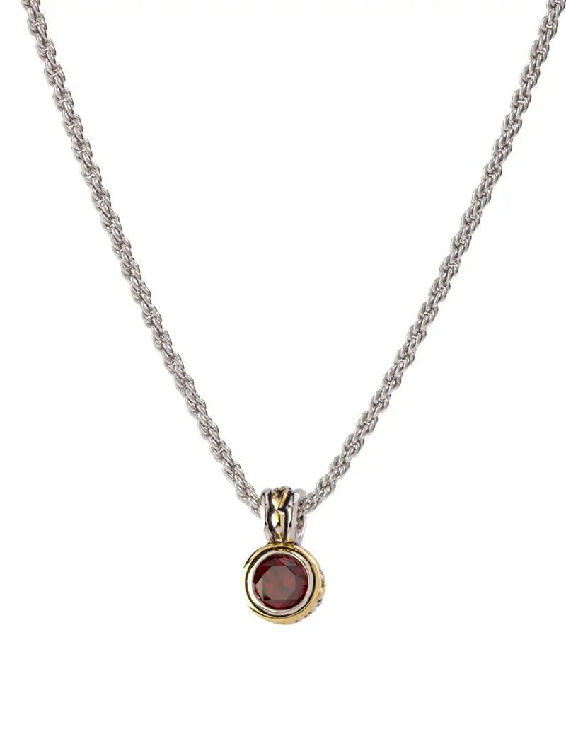 Beijos Collection - Bezel Set Pendant Necklace John Medeiros Jewelry Collections