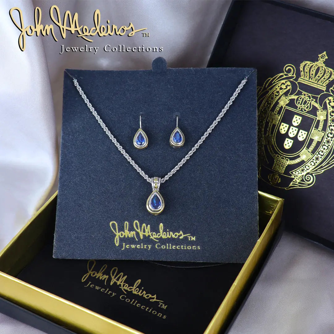 Beijos Collection - Pear Bezel Gift Set John Medeiros Jewelry Collections