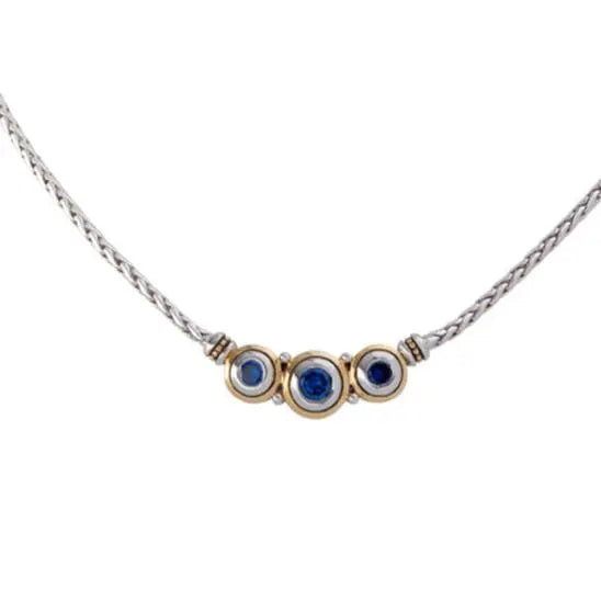 Beijos Collection - Three-Stone CZ Necklace John Medeiros Jewelry Collections