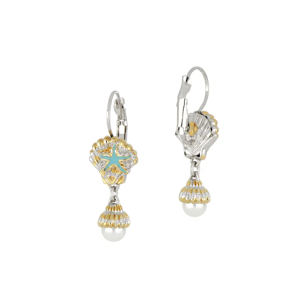 Caraíba Collection - Shell French Wire Earrings John Medeiros Jewelry Collections