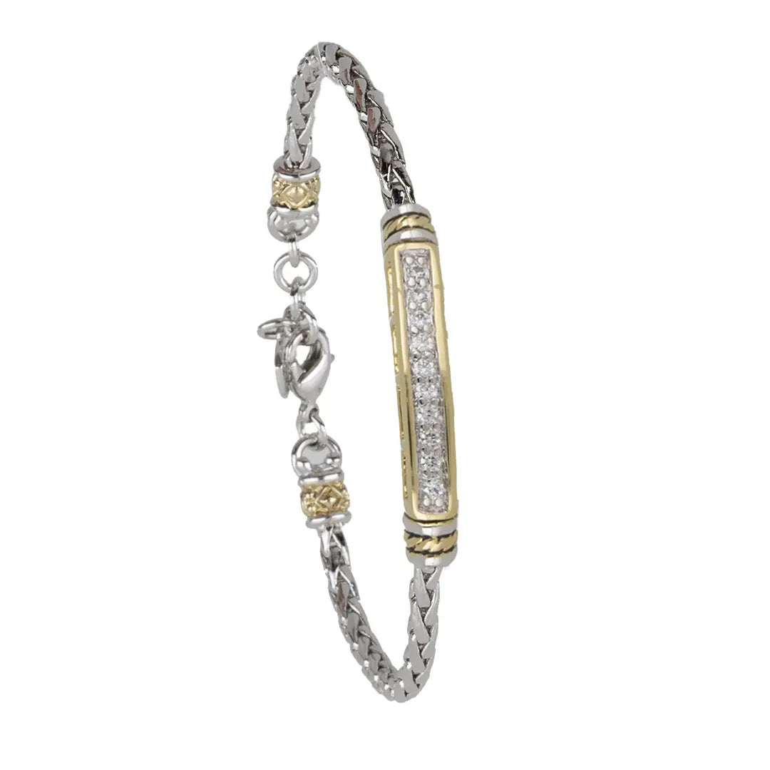 Celebration Petite Pavé - Bar Single Strand Bracelet John Medeiros Jewelry Collections