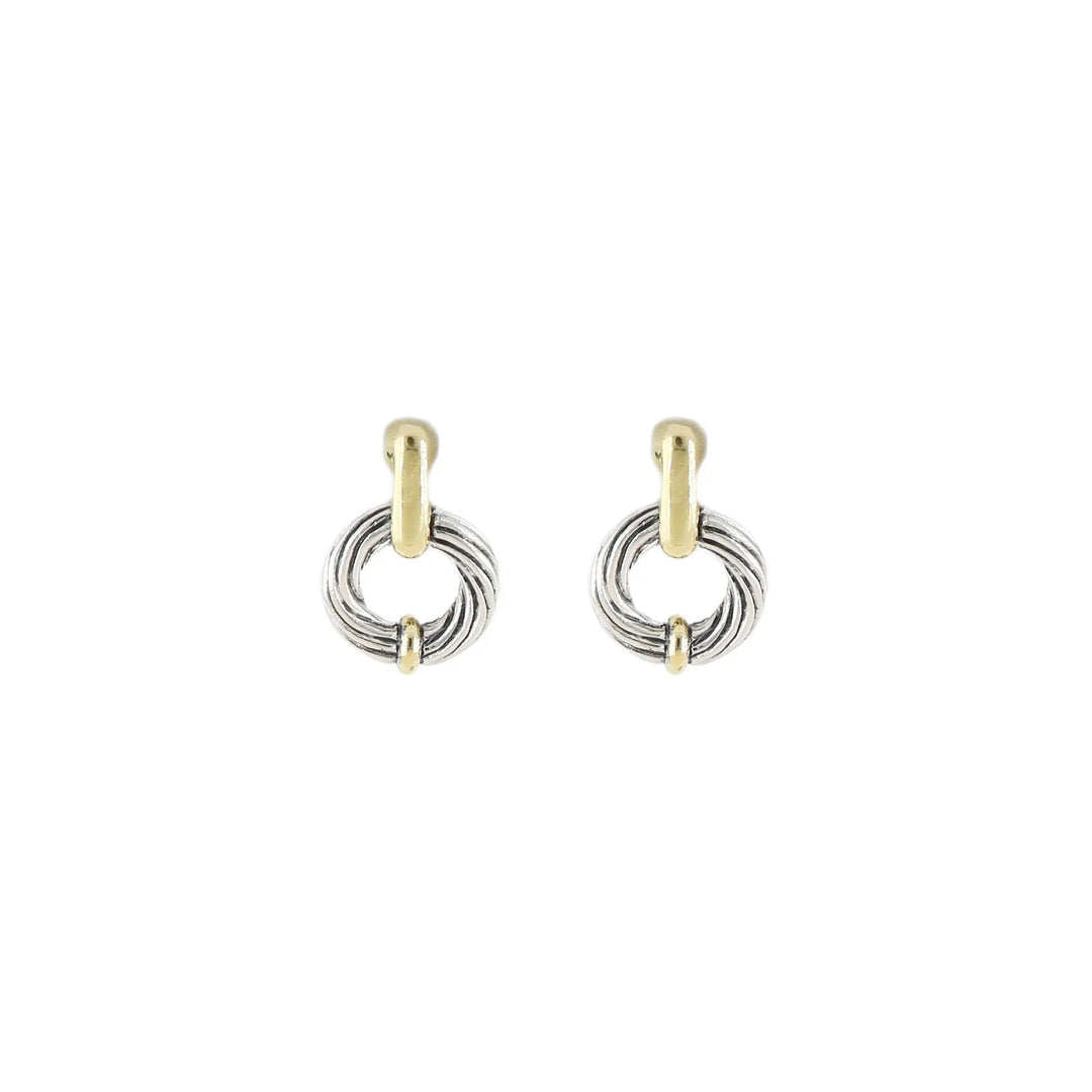 Cordão Collection - Circle Door Knocker Post Earrings John Medeiros Jewelry Collections