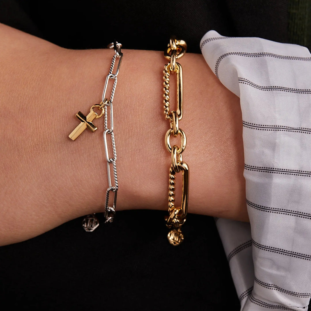 Diamante - Cross Charm Bracelet John Medeiros Jewelry Collections