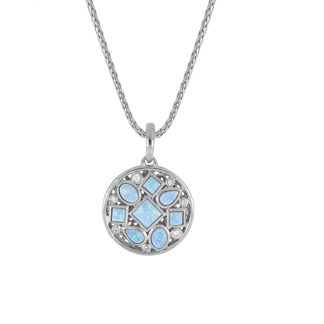 Opalas do Mar Collection - 8 Blue Opal Necklace John Medeiros Jewelry Collections