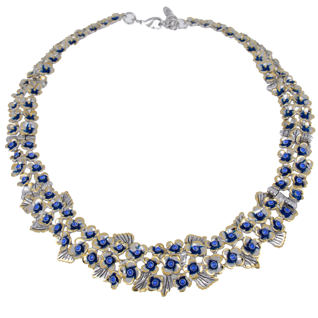 Novelão Collection Large Two-Tone Collar Necklace