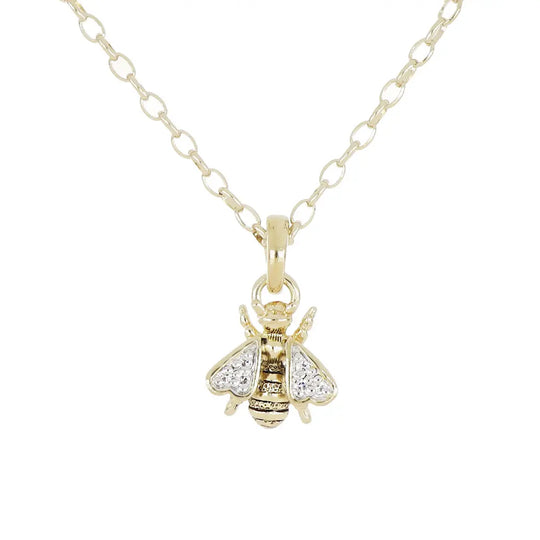 20th Anniversary Collection - Gold Queen Bee Necklace John Medeiros Jewelry Collections