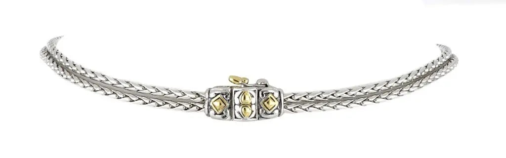 Antiqua Collection - Pavé Circle Double Strand Necklace John Medeiros Jewelry Collections