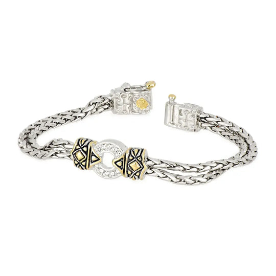 Antiqua Collection - Pavé One Circle Bracelet John Medeiros Jewelry Collections
