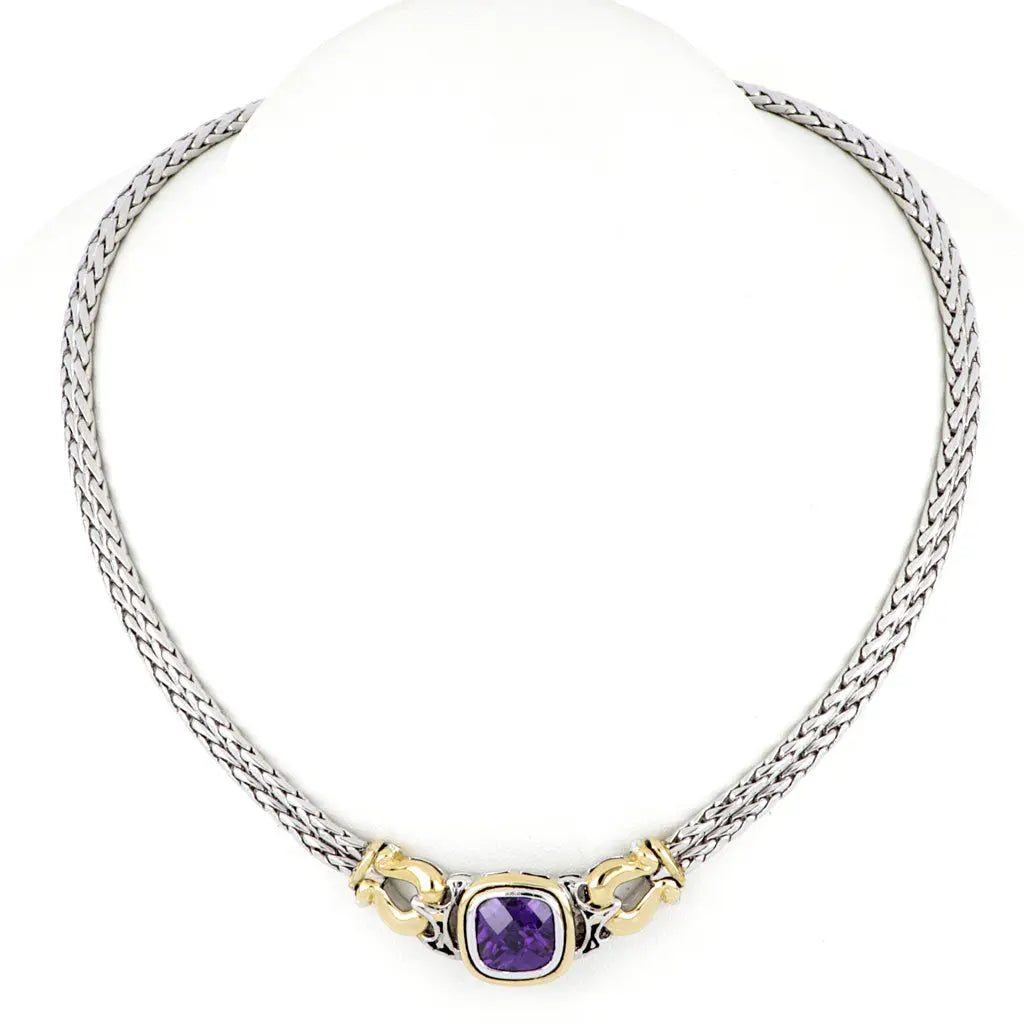 Anvil Color Collection - Double-Strand Horseshoe Necklace John Medeiros Jewelry Collections