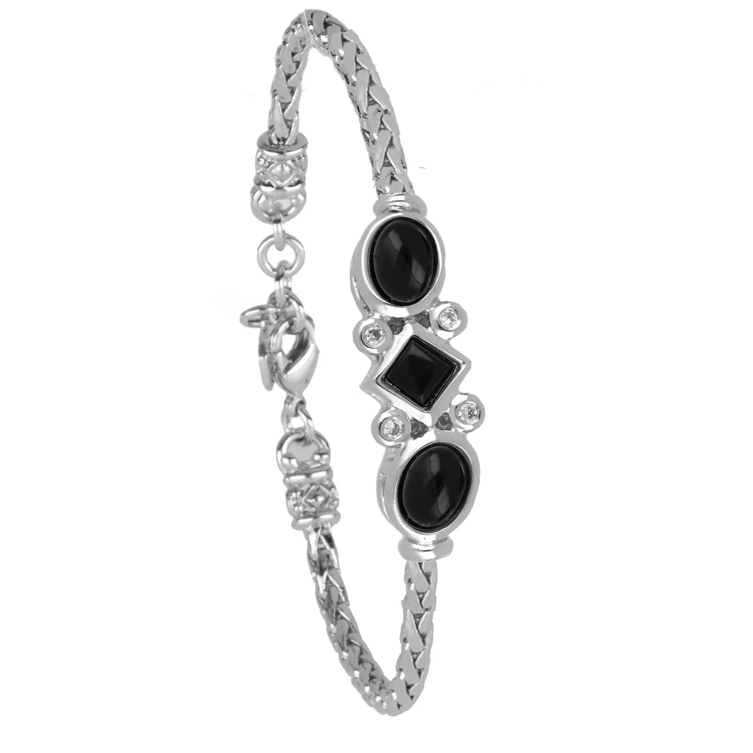 Opalas do Mar Collection - 3 Blue Opals Single Strand Bracelet