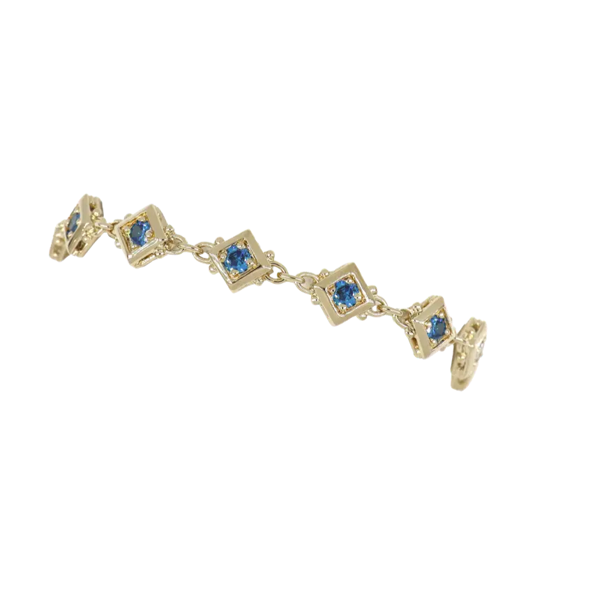 Gilded Collection 11 Stone Tennis Bracelet 7