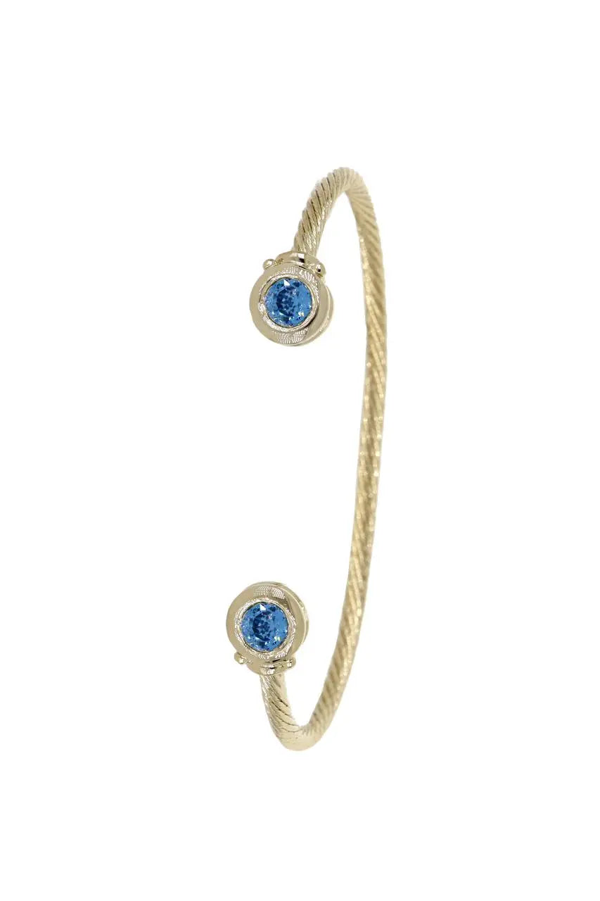 Gilded Collection Round Small Cuff Bracelet - John Medeiros Jewelry Collections