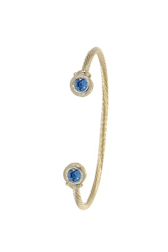 Gilded Collection Round Small Cuff Bracelet - John Medeiros Jewelry Collections
