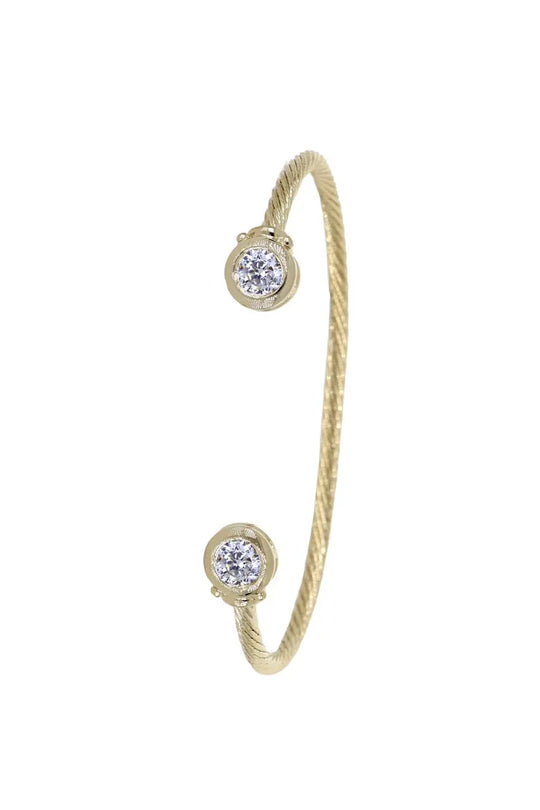 Gilded Collection Round Small Cuff Bracelet - John Medeiros Jewelry Collections