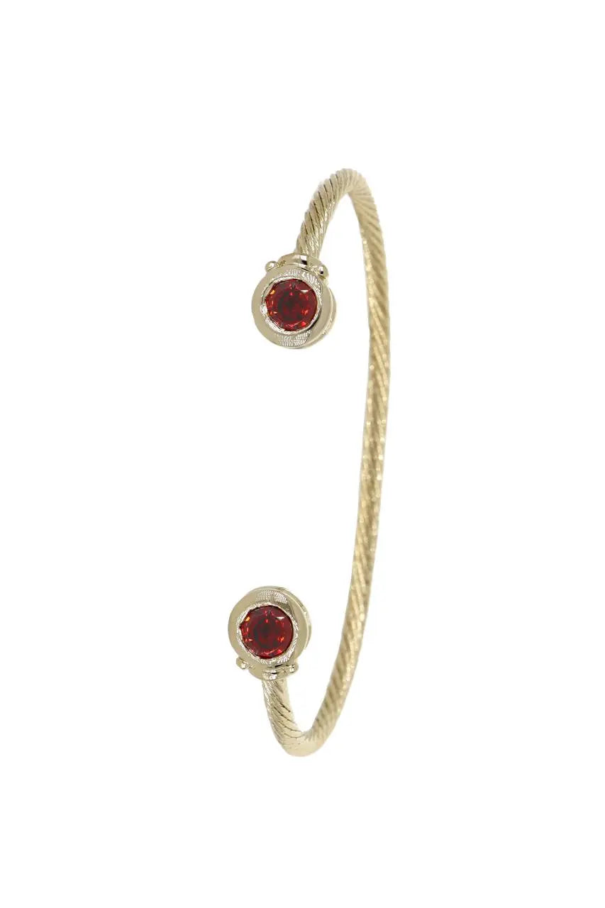 Gilded Collection Round Small Cuff Bracelet - John Medeiros Jewelry Collections