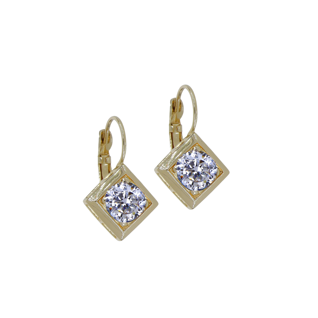 Beaded Collection 8mm French Wire Earrings   