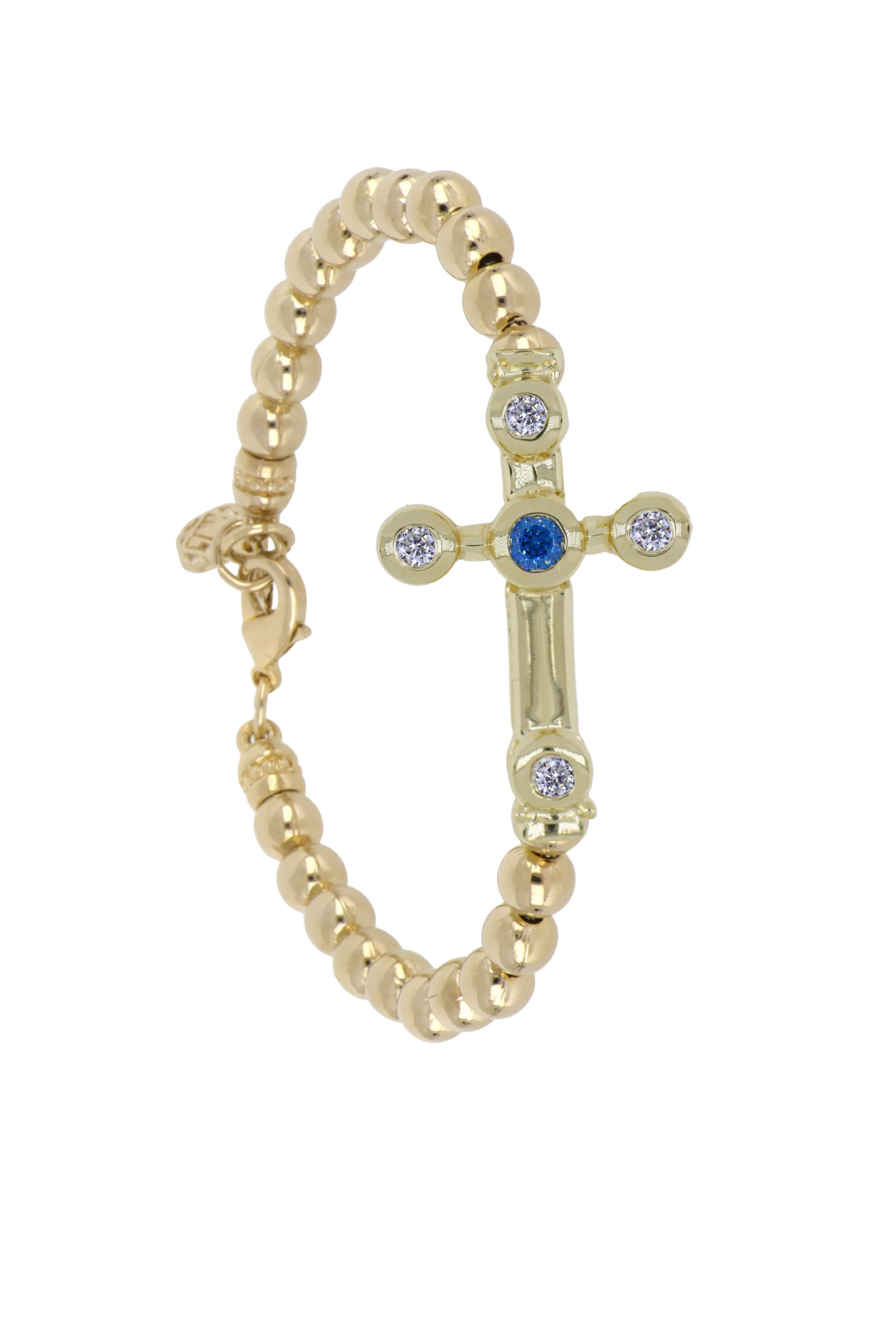 Beaded Collection Cross Bracelet   