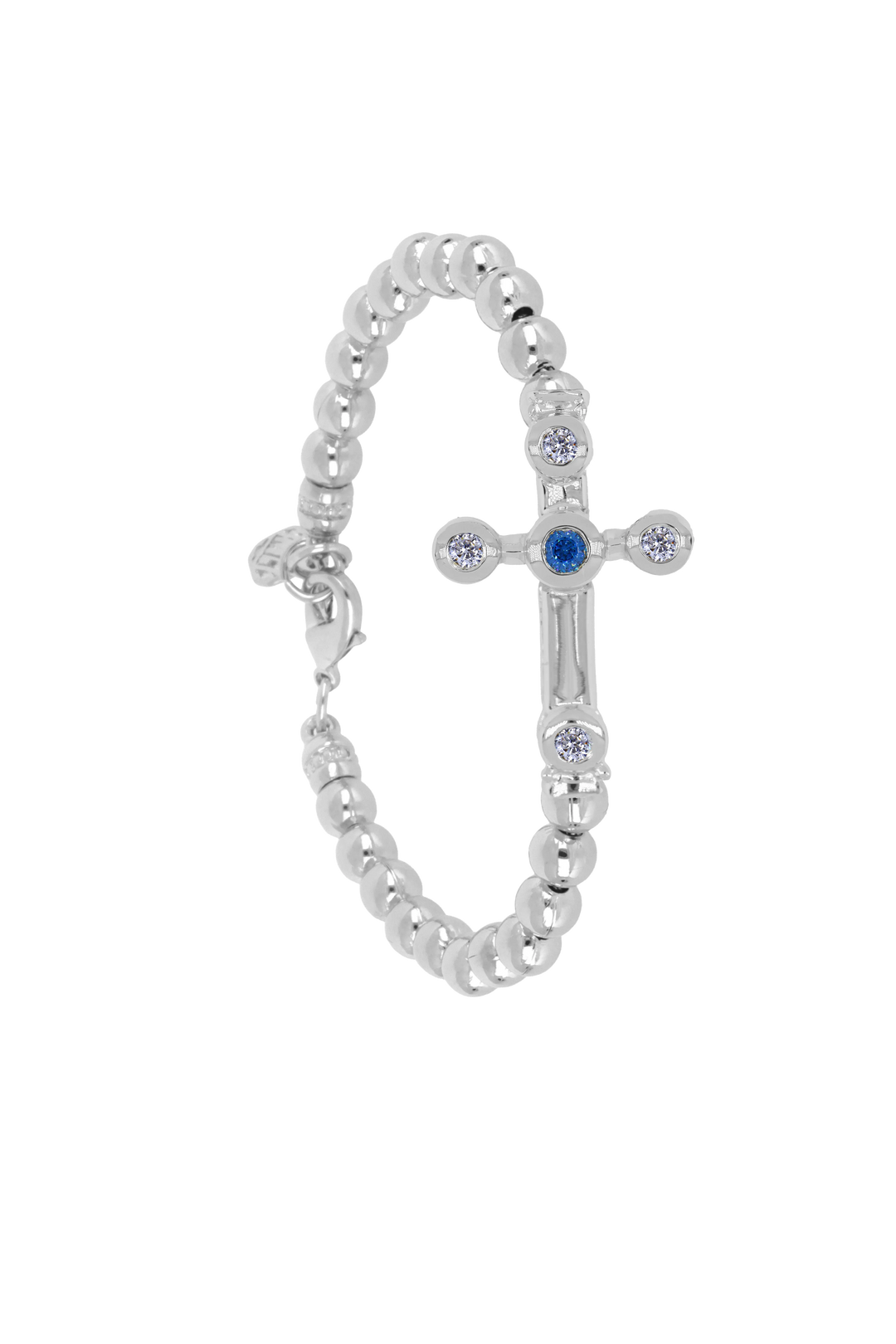 Beaded Collection Cross Bracelet   