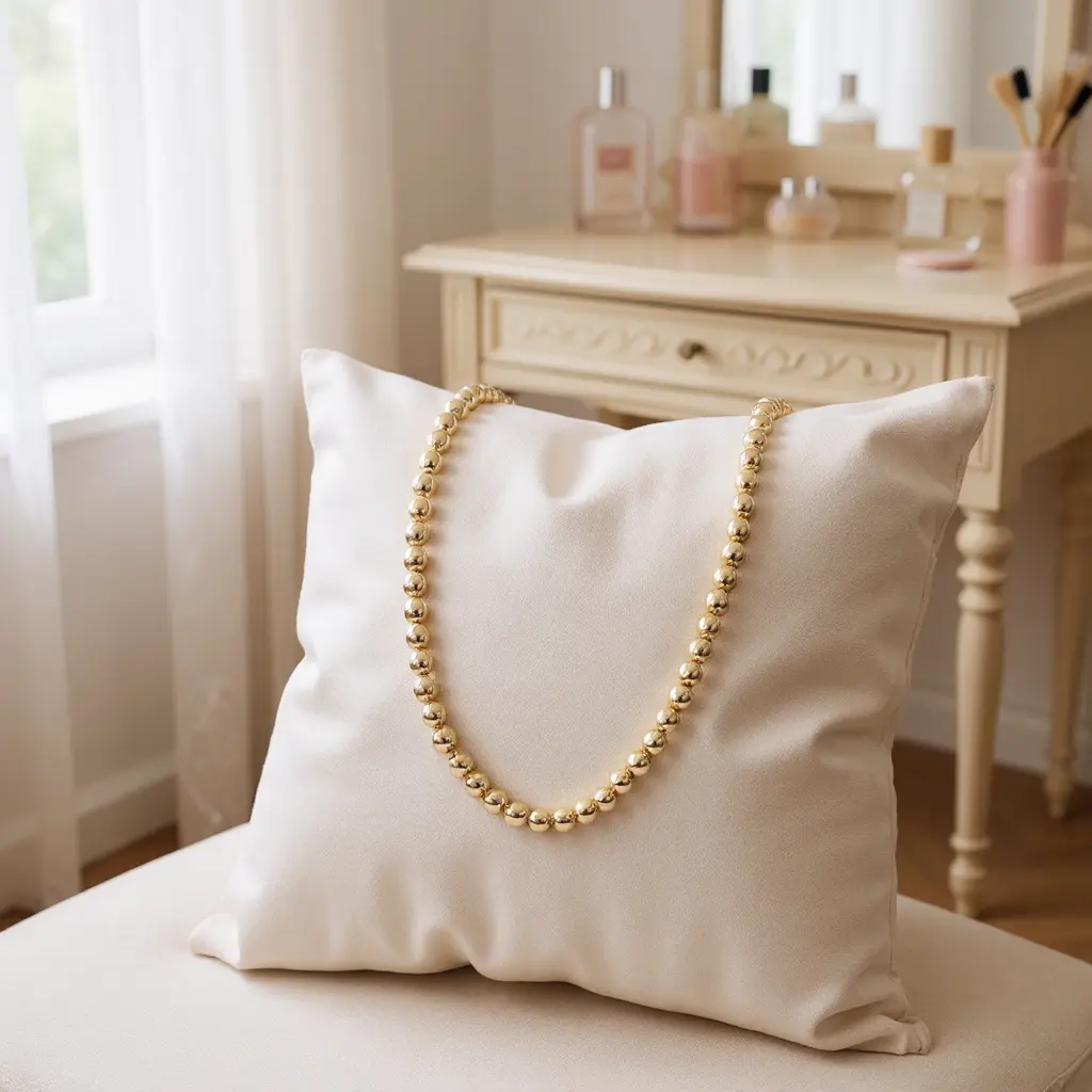 Beaded Collection Plain Necklace   