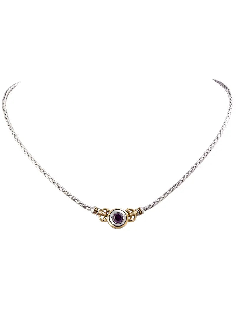 Beijos Collection - CZ Single Stone Necklace John Medeiros Jewelry Collections
