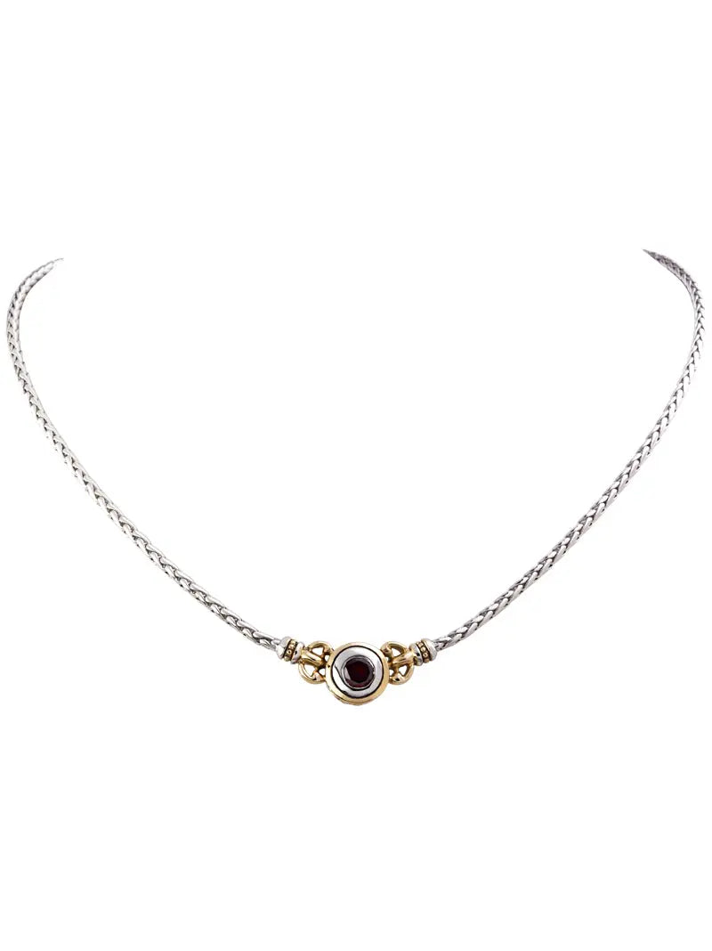Beijos Collection - CZ Single Stone Necklace John Medeiros Jewelry Collections