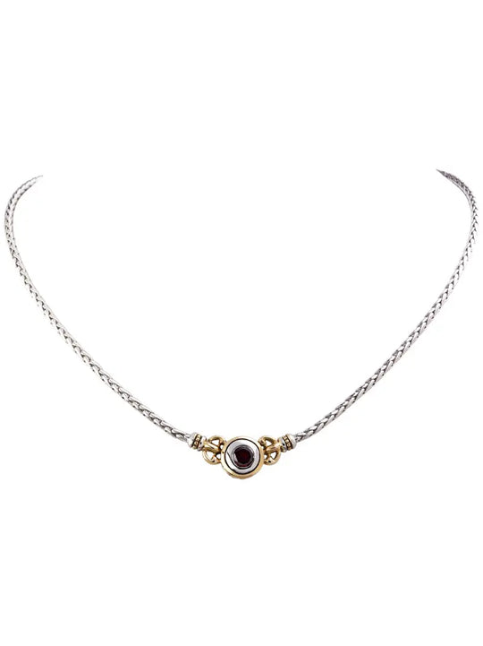Beijos Collection - CZ Single Stone Necklace John Medeiros Jewelry Collections