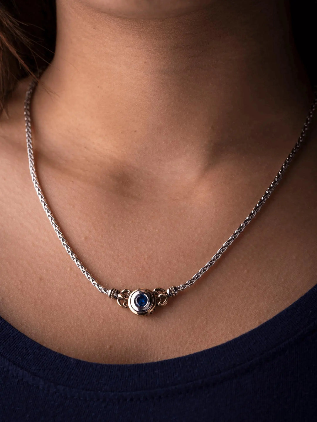 Beijos Collection - CZ Single Stone Necklace John Medeiros Jewelry Collections