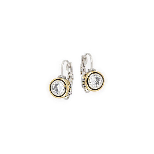Beijos Collection - Cubic Zirconia Bezel Set Earrings John Medeiros Jewelry Collections