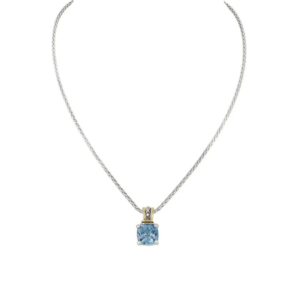 Beijos Cor - Cushion Cut Pendant Necklace John Medeiros Jewelry Collections