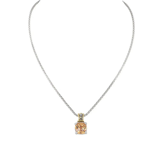 Beijos Cor - Cushion Cut Pendant Necklace John Medeiros Jewelry Collections