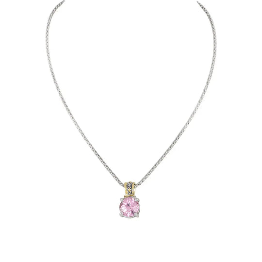 Beijos Cor - Round Cut Pendant Necklace John Medeiros Jewelry Collections