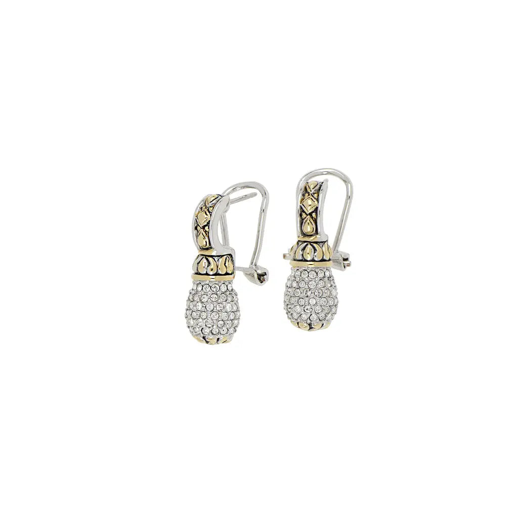 Briolette Collection - Pavé Drop Post with Clip Earrings John Medeiros Jewelry Collections