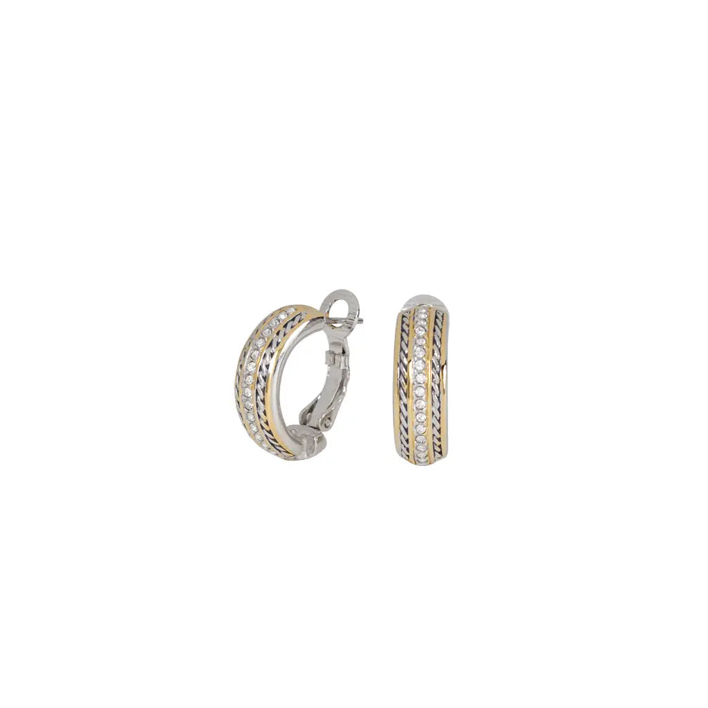 Briolette Collection - Pavé Hoop Earrings John Medeiros Jewelry Collections