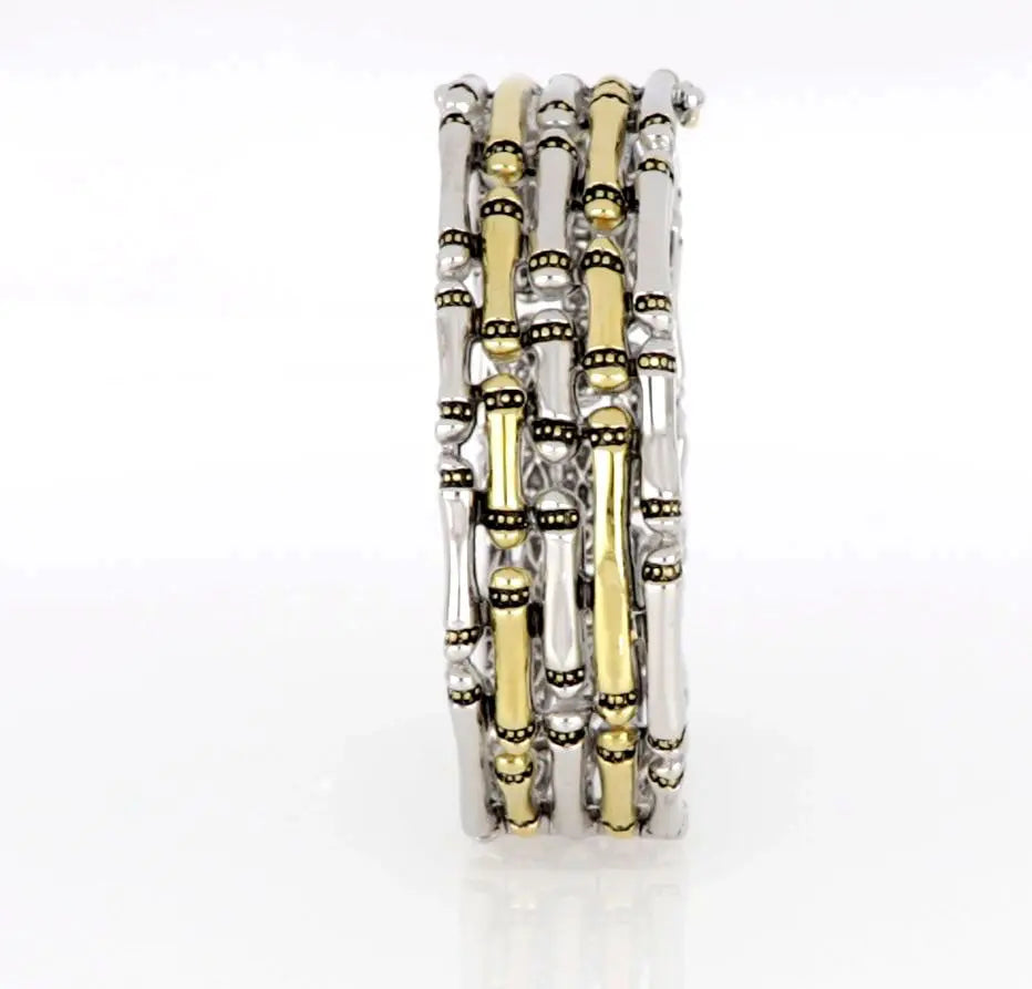Canias Original Collection - Five-Row Hinged Bangle Bracelet John Medeiros Jewelry Collections