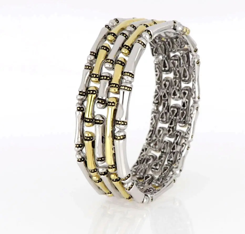 Canias Original Collection - Five-Row Hinged Bangle Bracelet John Medeiros Jewelry Collections