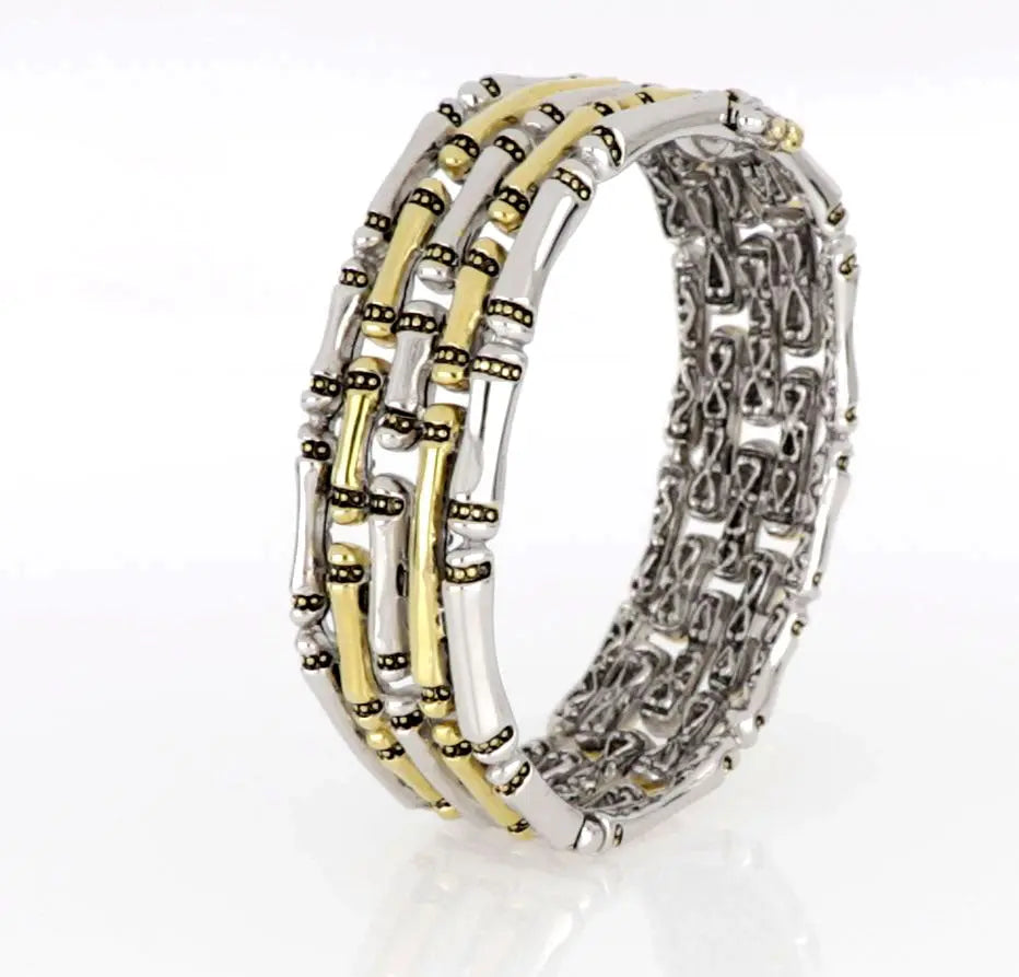 Canias Original Collection - Five-Row Hinged Bangle Bracelet John Medeiros Jewelry Collections