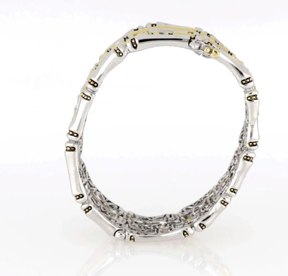 Canias Original Collection - Five-Row Hinged Bangle Bracelet John Medeiros Jewelry Collections