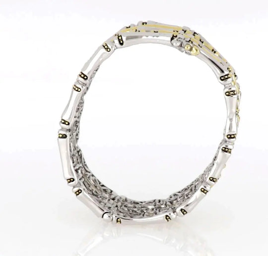 Canias Original Collection - Five-Row Hinged Bangle Bracelet John Medeiros Jewelry Collections
