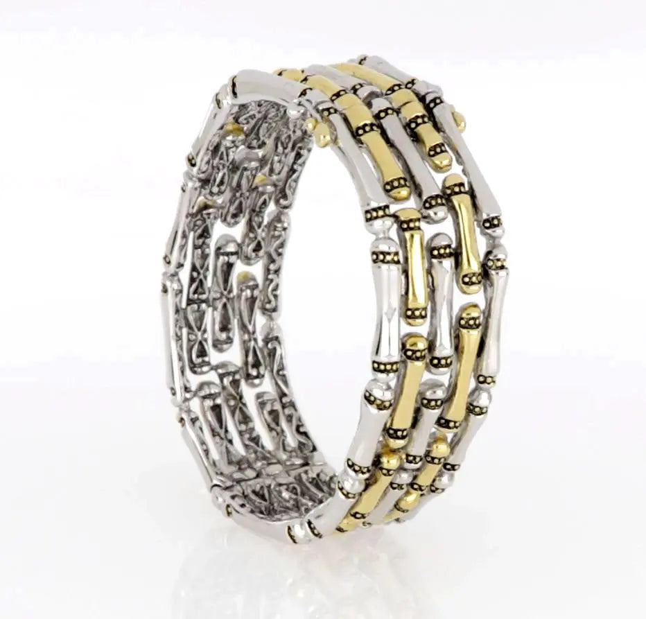 Canias Original Collection - Five-Row Hinged Bangle Bracelet John Medeiros Jewelry Collections