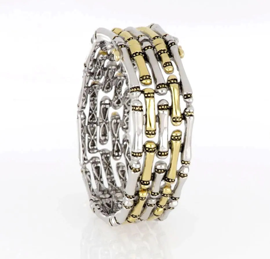 Canias Original Collection - Five-Row Hinged Bangle Bracelet John Medeiros Jewelry Collections