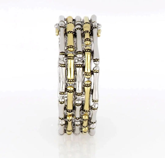 Canias Original Collection - Five-Row Hinged Bangle Bracelet John Medeiros Jewelry Collections