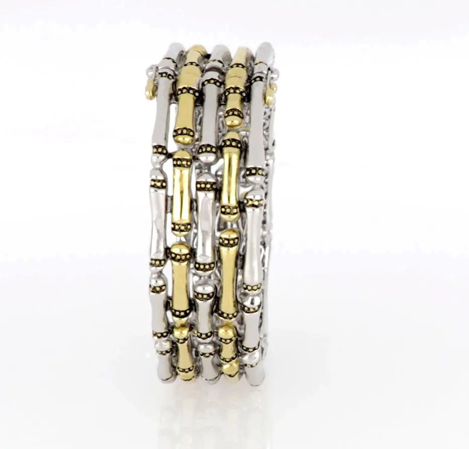 Canias Original Collection - Five-Row Hinged Bangle Bracelet John Medeiros Jewelry Collections