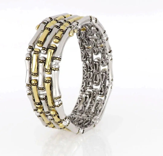 Canias Original Collection - Five-Row Hinged Bangle Bracelet John Medeiros Jewelry Collections