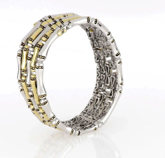Canias Original Collection - Five-Row Hinged Bangle Bracelet John Medeiros Jewelry Collections