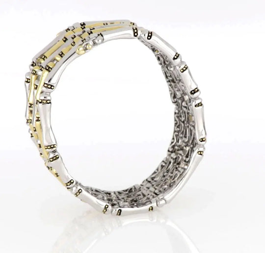 Canias Original Collection - Five-Row Hinged Bangle Bracelet John Medeiros Jewelry Collections